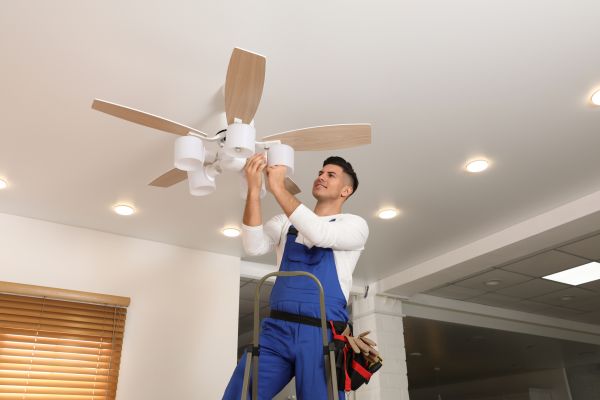 Ceiling Fan Bulb Replacement in Richardson