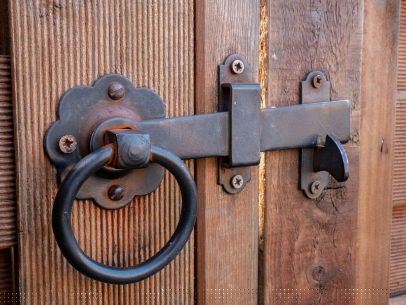 Gate Handle Replacement